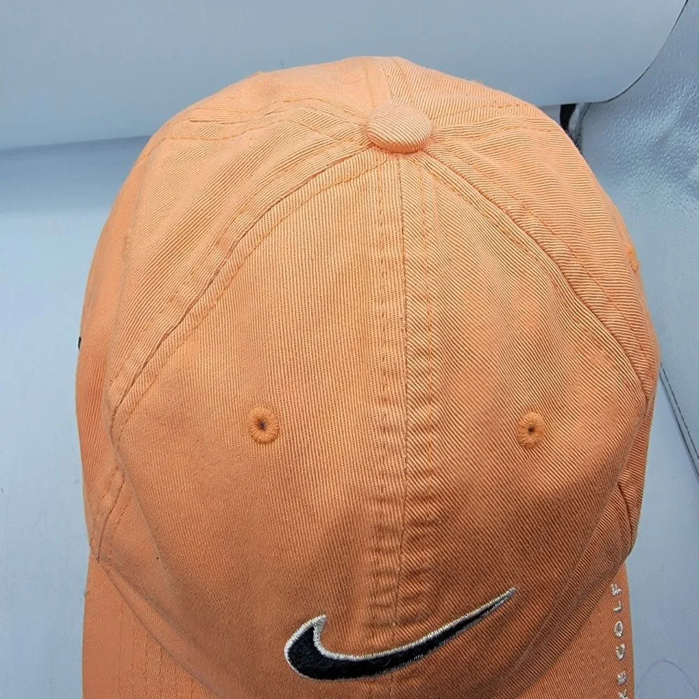 Nike Golf La Costa Orange Adults Unisex Hat Cap Athletic Outdoors Casual - Picture 5 of 8